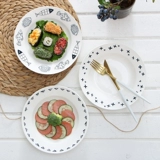 Керамическая скандинавская посуда домашнего использования, японская обеденная тарелка