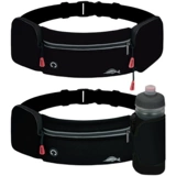 Спортивная дорожная поясная сумка подходит для мужчин и женщин, универсальное снаряжение для спортзала, водонепроницаемый чайник с держателем для бутылки, невидимый ремень