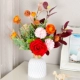 2021 mới hoa giả mô phỏng bó hoa trang trí phòng khách cao cấp trong nhà bàn cà phê bàn ​​ăn lụa hoa chậu trang trí trang trí