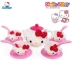 Xingyue helloKitty Tea Cup Chiều trà Hello Kitty Bộ ấm trà Bộ đồ chơi trẻ em House House Toy - Đồ chơi gia đình