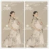 Phụ nữ mang thai chụp ảnh quần áo mới phong cách retro sườn xám ảnh studio chụp phụ nữ mang thai quần áo phụ nữ mang thai ảnh ảnh quần áo - Áo thai sản Áo thai sản