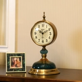 Американские часы -блоки популярность в популярности европейского стиля ретро -столовые часы тихие спальня качание часы часы на рабочем столе сидячие часы
