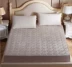 Bông giường, mảnh duy nhất 100% cotton chần Simmons bảo vệ bìa dày non-slip mỏng nệm bìa giường bìa bộ