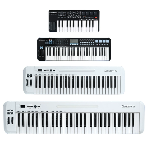 Samson Shanxun MIDI -клавиатура Графит 49/M25 Sem -Match Carbon 61 Synthet