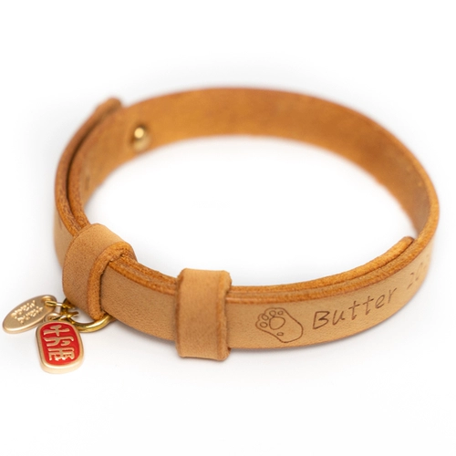 Защитный кожаный бесшумный розовый милый чокер ручной работы