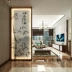 Tùy chỉnh 
            Trung Quốc Zen màn hình vách ngăn phòng khách sảnh văn phòng nhà đối diện với cửa nửa bức tường phòng tắm bằng gỗ nguyên khối vách ngăn nhà tắm vach ngan phong 