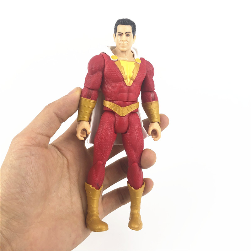 No. 2Genuine bulk cargo Mattel DC Superhero Movie Thunder shazam  6 inch Movable image Ornaments Model Shazam