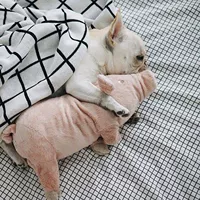 FA DO DO Спящий Партнер Четырехлогеной свинья французская собака Корки Тедди Британская борьба Belle Pet Dog плюшевая игрушка