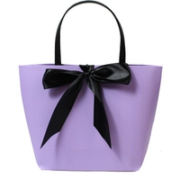 Светло -фиолетовая (захватывающая сумка на слитках) черная лента