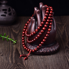 сандаловое дерево 老张文玩珠宝印度小叶紫檀多圈佛珠108颗男女款盘玩送人高档礼品