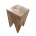 Gỗ sáng tạo khối gỗ khối cá tính bên cạnh giường ngủ bàn sofa đơn giản góc vài bàn cà phê nhỏ gỗ cọc gốc khắc phân - Các món ăn khao khát gốc Các món ăn khao khát gốc