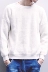Hàn quốc phiên bản của vai vòng cổ loose áo len nam 2017 mùa thu và mùa đông áo len mới màu đen và trắng những người yêu thích màu xám áo len đôi nam nữ Cặp đôi áo len