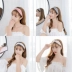 Net tóc đỏ vành đai Hàn Quốc lady headband kẻ sọc phụ kiện tóc tươi ngọt Sen nữ dễ thương rửa headband cái mũ