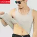 Áo vest nam mùa hè 100% cotton trung niên thoáng khí không tay co giãn cơ sở áo vest cotton áo bra Áo vest