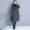 Áo khoác len nữ đội mũ, áo len trùm đầu 180 pounds cỡ lớn cho nữ mùa thu và áo len mùa đông phiên bản Hàn Quốc lỏng lẻo - Áo Hàn Quốc