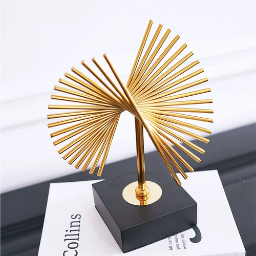 Современный металлический креативный высококлассный декор для гостиной, европейский стиль, легкий роскошный стиль