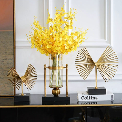 Современный металлический креативный высококлассный декор для гостиной, европейский стиль, легкий роскошный стиль