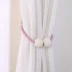 rèm cửa sáng tạo nam châm ren rèm màn khóa dây đai đơn giản và hiện đại dễ thương móc rèm hoang dã khoan miễn phí - Phụ kiện rèm cửa