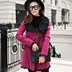 Áo len lông một chiếc áo khoác lông nữ 2017 mới mùa đông giảm béo thon dài phần áo khoác da nữ - Faux Fur áo dạ ép lông cừu dáng ngắn Faux Fur