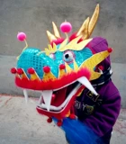 Dragon Dance Lion Props Дети танцевать Dragon Free Shipping Детская драконная голова правильно в детском саду Dragon Lion Performance бесплатная доставка