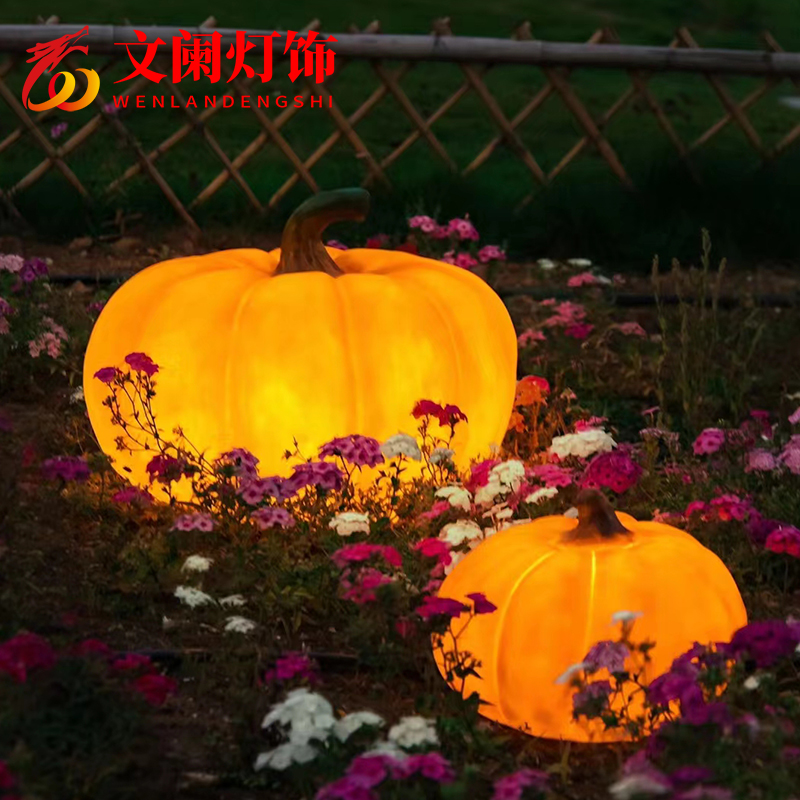 Đèn năng lượng mặt trời ngoài trời mô phỏng chống thấm nước dạ quang đèn bí ngô sân biệt thự cảnh quan đèn trang trí trang trại bố trí sân vườn đèn đèn solar sân vườn giá đèn năng lượng mặt trời sân vườn