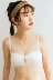 Đồ lót mùa hè Nhật Bản nữ áo ngực mỏng phần nữ sinh trung học đại học mùa hè ngực nhỏ tập hợp khuôn mẫu - Áo ngực không dây