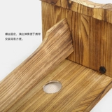 Столовый стул Guqin Tongmu Столковое колено -деесск сплошной деревянный древний пианино -резонансная коробка Tatami разборка складной складной новички с низким столом новичком