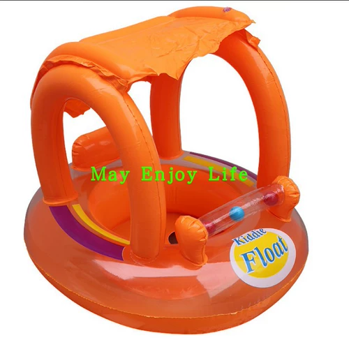 Надувной складной бассейн для младенца для плавания, плавательный круг