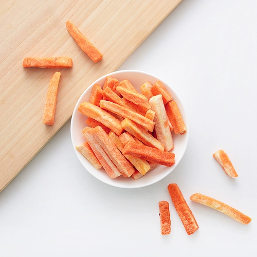 Морковные закуски закуски Darrone Fruit Simpage 500G Оболочные фрукты и овощи хрустящие свободные овощи детские овощи