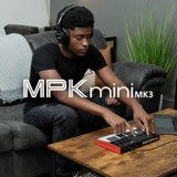 Akai mpk mini mk3 portable midi -клавиатура