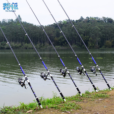 удочка 海杆抛竿海竿套装全套特价 碳素远投竿海钓竿 超硬钓鱼竿甩杆渔具
