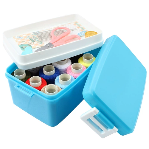 Коробка для бытовой линии игольки STEAM PORTABLE SIVENT SIVE SIVE Игла Студенческая общежитие многофункциональная цветная швейная куртка кармана пакет