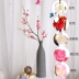 Mô phỏng cây đào cây hoa giả hoa nhựa trang trí hoa nhà phòng khách trang trí giả hoa mận cành khô mận - Hoa nhân tạo / Cây / Trái cây