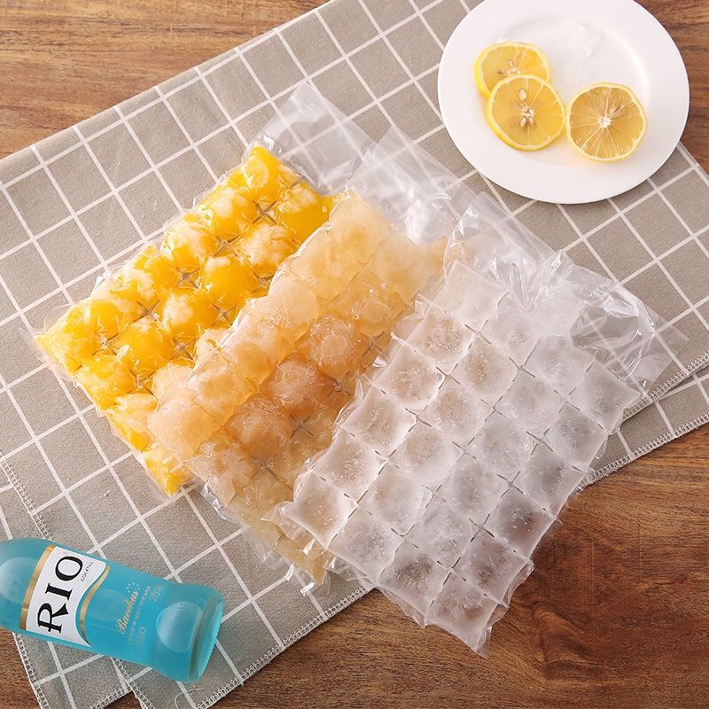冰格自封口自制一次性制冰袋冻冰块模具袋