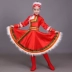 Trẻ em mới Trang phục múa Mông Cổ Trang phục thiểu số Tây Tạng Trang phục Liuyi Mông Cổ cho bé trai và bé gái - Trang phục Trang phục