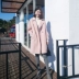 Áo len nữ mùa xuân 2019 dành cho nữ mới, kiểu áo khoác Hepburn nhỏ phiên bản Hàn Quốc của phần dài hai mặt - Áo Hàn Quốc Áo Hàn Quốc