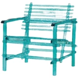 Оригинальный импортный стул Edra A Mare Adult Outdoor Blue Ribbon Findbares Leisure Стул