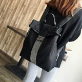 Рюкзак, вместительная и большая сумка через плечо, трендовая сумка для путешествий, Гонконг, в корейском стиле, из натуральной кожи