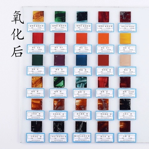 Стеклянная прозрачная цветная краска японская лакка лака лаки