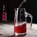 Glass Dispenser Rượu Vang Trắng Rượu Vang Đỏ Decanter Jug Dày Rượu Set với Quy Mô Set 12 100 ml ly uống vang đỏ Rượu vang