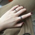 Hàn Quốc thiết kế retro nhiều lớp bọc ngón tay trỏ thiết lập vòng mở miệng hipster cá tính hoang dã vòng bạc Thái nữ Nhẫn