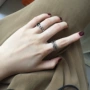 Hàn Quốc thiết kế retro nhiều lớp bọc ngón tay trỏ thiết lập vòng mở miệng hipster cá tính hoang dã vòng bạc Thái nữ nhẫn trọn nam vàng 18k