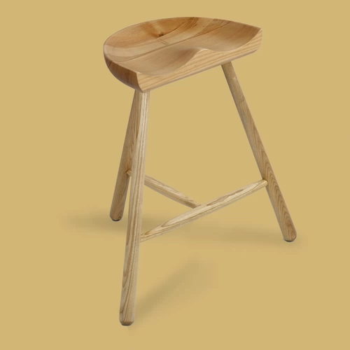 Северная барная стул Сплошная древесина и современный батончик Apple Bar Bar, скамейка, Home Chair High, бесплатная доставка