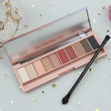 Палетка теней, база под макияж, комплект, водонепроницаемый хайлайтер, 10 цветов