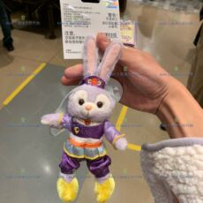 Брелок 上海迪士尼国内代购万圣节达菲雪莉玫星黛露毛绒钥匙圈钥匙扣包挂