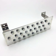 Распределительная гребёнка 铜接地排接地铜排接地汇流排通信机房基站接地排接线排5*100*300