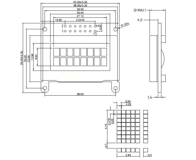 H lcd1509 схема