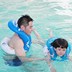 Người lớn dày bơi vòng trẻ em người lớn ngồi xổm bơi vòng khô vịt mới bắt đầu thiết bị phụ trợ tạo tác - Cao su nổi phao bơi cho bé 3 tuổi Cao su nổi