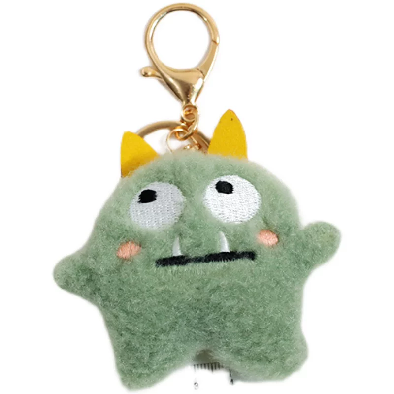Фуксия плюшевый монстр, подвеска бренда, креативная забавная брелок-(keychain), интернет-селебрити, для любимого