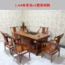 Mahogany bàn ghế trà kết hợp gỗ hồng mộc châu Phi Trung Quốc cổ gỗ Kung Fu bàn trà bàn trà bàn cà phê - Bàn trà Bàn trà